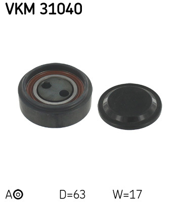 Rolka napinająca paska wieloklinowego VKM 31040 SKF